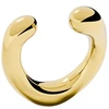 Furiosa Gold-plated single earring Mini Hove Cuff SE-HOVE-S