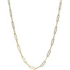 Furiosa Gold-plated women´s chain Paperclip Vibe SN-VIBECH-G