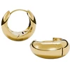 Furiosa Junkie auksinis-plated hoop earrings SE-JUNKIEEARING-G