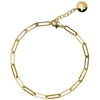 Furiosa Matching auksinis-plated Paperclip Vibe bracelet SB-VIBEB-G