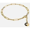 Furiosa Matching auksinis-plated Paperclip Vibe bracelet SB-VIBEB-G