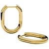 Furiosa Oval auksinis-plated earrings Leah SE-LEAHEAR-G