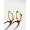 Furiosa Oval auksinis-plated earrings Leah SE-LEAHEAR-G