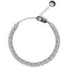 Furiosa Shiny steel bracelet with zircons Gatsby SB-GATSBY-S