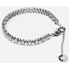 Furiosa Shiny steel bracelet with zircons Gatsby SB-GATSBY-S