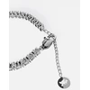 Furiosa Shiny steel bracelet with zircons Gatsby SB-GATSBY-S