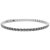 Furiosa Tennis bracelet with pilka Swarovski crystals SB-MIDNIGHTTENNIS-S
