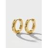 Furiosa Timeless auksinis-plated Edge steel rings SE-EDGE-G