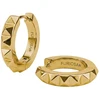 Furiosa Timeless auksinis-plated Edge steel rings SE-EDGE-G