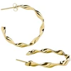Furiosa Waves auksinis-plated earrings SE-WAVES-G
