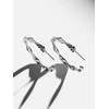 Furiosa Waves steel earrings SE-WAVES-S