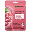 Garnier Skin Naturals Hydra Bomb Natural Origin vynuogių sėklų ekstrakto veido kaukė moterims, 1 vnt.