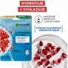 Garnier Medžiaginių veido kaukių rinkinys Party Mix 4+1 vnt.