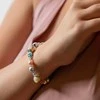 Švelni, miela vaikystės apyrankė su Lampglas perlais su grynu BP22 sidabru