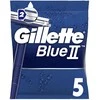 "Gillette Mėlyna II" chromo danga 5 vienetai
