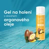 Gillette Satin Care Argan Oil shaving gel 200 ml