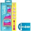 Gillette Venus ComfortGlide Spa Breeze Skustuvas + Keičiamas Peiliukas 4 vnt