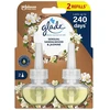 Glade elektrinio oro gaiviklio papildymo rinkinys, santalas ir jazminas, 2 x 20 ml