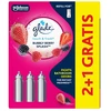 „Glade Touch & Fresh Bubble Berry Splash“ 2+1 oro gaiviklio papildymo rinkinys