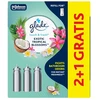 „Glade Touch & Fresh“ egzotiškų tropinių žiedų 2+1 oro gaiviklio papildymo rinkinys