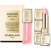 Set Guerlain: Kiss Kiss Bee Glow Glossy Lip Oil 258 Rose Glow 9.5 ml + Kiss Kiss Bee Glow Glossy Lūpų balzamas 258 Rose Glow 3.2 g