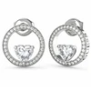 Moteriški auskarai Guess JUBE04666JWRHT-U Sidabras