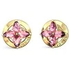 Guess Delicate auksinis-plated earrings with zircons Secret Garden JUBE06040JWYGPKT/U