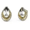 Guess Elegantiški auksiniais dengti krištoliniai auskarai JUBE03393JWYGT/U