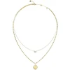 Guess Auksu padengtas dvigubas vėrinys „Laukinė gėlė“ JUBN05507JWYGT/U