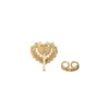 Guess Gold-plated earrings Heart Jardin JSBE04455JWYGT/U