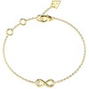 Guess Gold-plated Infinity Bracelet Love Bites JUBB06048JWYG