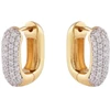 Guess Gold-plated earrings with zircons Nuances JSBE04532JWYGT/U