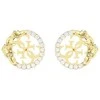 Guess Auksuoti auskarai su smeigtukais 4 Love JUBE05041JWYGT/U