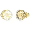 Guess Auksuoti auskarai su smeigtukais 4 Love JUBE05041JWYGT/U