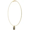 Guess Men's auksinis-plated steel pakabukas Racer Tag JUMN04038JWYGBKT