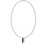 Guess Vyriškas plieno karoliai su „Eclipse Noir“ JUMN05104JWSTT/U