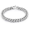 Biżuteria GUESS JUMB01350JWST. Bransoletka, Kolor pilka. Mężczyzna.