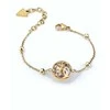 Guess Šiuolaikinė paauksuota 4G logotipo apyrankė JUBB01394JWYG