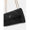 Juoda torebka Guess Adelasia na ramię i crossbody