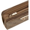 Kreminis portfel damski Guess Jeans Laurel Ii Slg