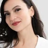 Guess Sidabrinis dangling earrings Jardin JSBE04494JWRHT/U