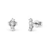 Guess Sidabrinis stones with zircons Jardin JSBE04495JWRHT/U
