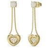 Biżuteria GUESS JUBE05462JWYG. Kolczyki, Kolor auksinė. Kobieta.