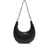 Guess Moterų rankinė Frances Banana Bag HWQG2241010-BLA