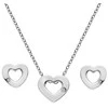 Hot Diamonds Amulets SS136 sidabrinis jewelry set (pakabukas, earrings)