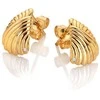 Hot Diamonds Elegantiški paauksuoti auskarai su deimantu Golden Edit Hope DE839
