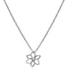Hot Diamonds Fine Sidabrinis karoliai su deimantų puokšte deimantiniai amuletai DP894 (grandinė, pakabukas)