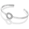 Hot Diamonds Forever DC176 Sparkling Sidabrinis Diamond &amp; Topaz Bracelet