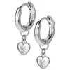 Hot Diamonds Romantiški sidabrinis auskarai su deimantais 2 in 1 Most Loved DE718