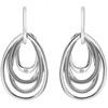 Hot Diamonds Sidabrinis auskarai su deimantais Chandelier Vintage Drop DE496